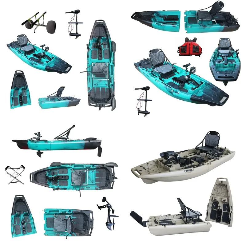 Fishing Boat Seat - Popular 1 Person HDPE/PE Sit-On-Top Motorized