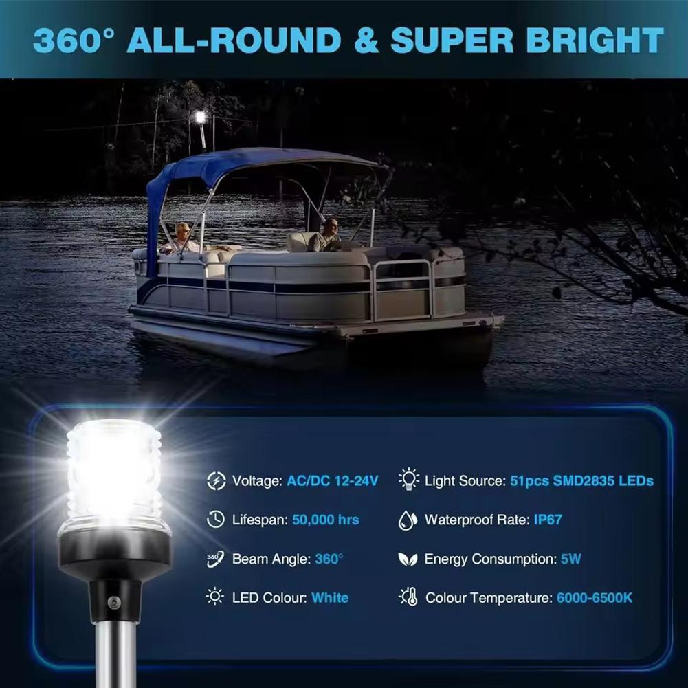 Anchor Light Boat Stern Light  - Fishing Boat Anchor ulasan dan harga