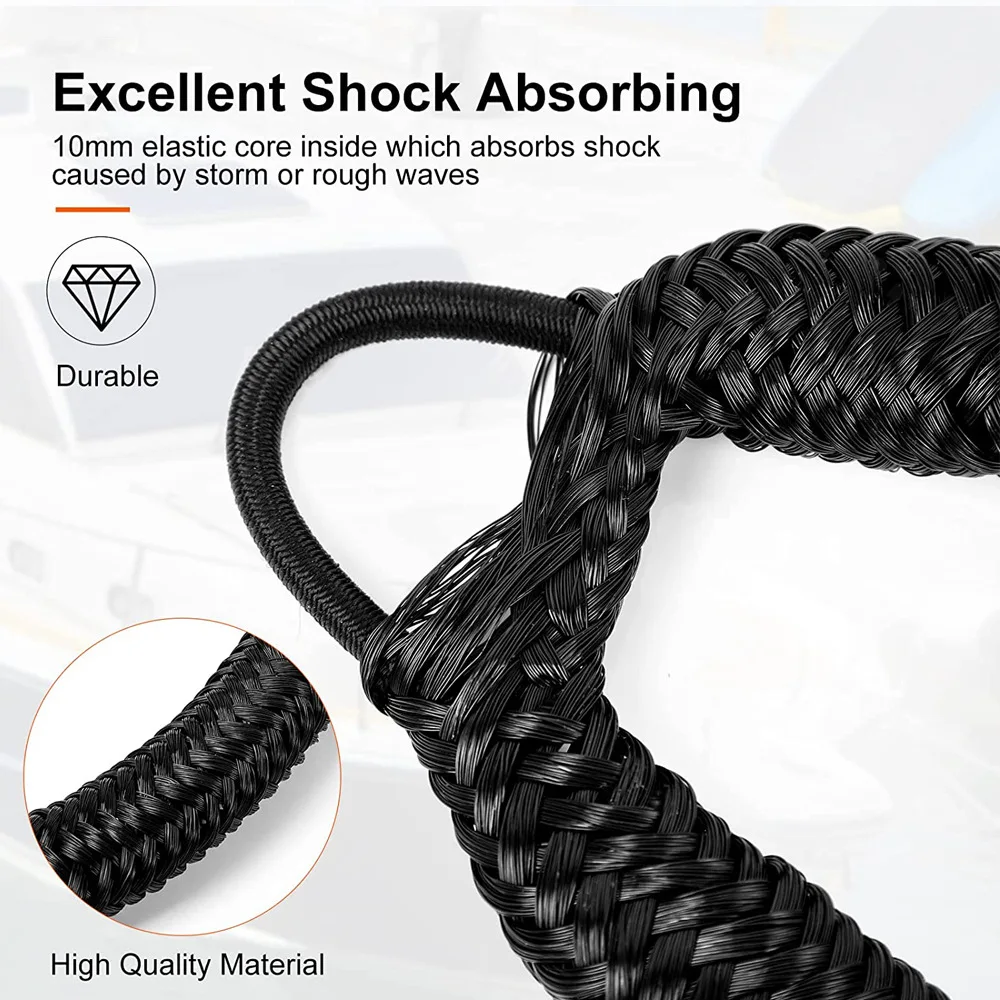 Boat Bungee Dock Line M8 Hook  - Fishing Boat Anchor ulasan dan harga